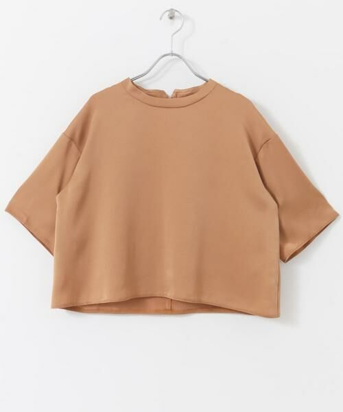 URBAN RESEARCH ROSSO / アーバンリサーチ ロッソ シャツ・ブラウス | F by ROSSO　ウォッシャブルサテンTシャツ | 詳細6