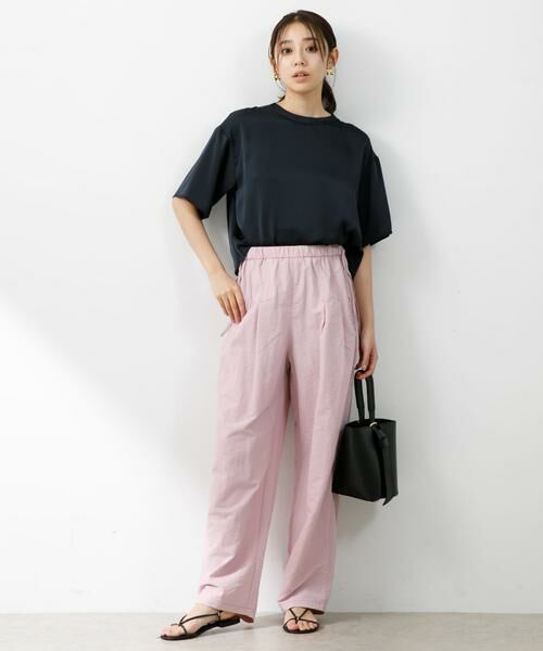 URBAN RESEARCH ROSSO / アーバンリサーチ ロッソ シャツ・ブラウス | F by ROSSO　ウォッシャブルサテンTシャツ | 詳細10