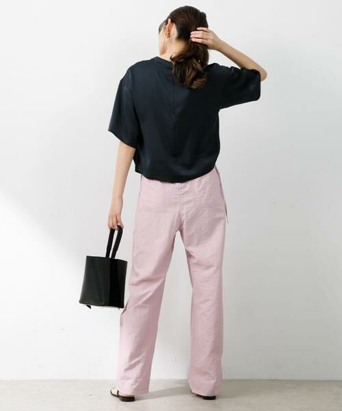 URBAN RESEARCH ROSSO / アーバンリサーチ ロッソ シャツ・ブラウス | F by ROSSO　ウォッシャブルサテンTシャツ | 詳細12