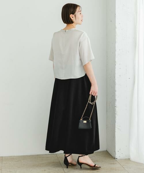 URBAN RESEARCH ROSSO / アーバンリサーチ ロッソ シャツ・ブラウス | F by ROSSO　ウォッシャブルサテンTシャツ | 詳細29