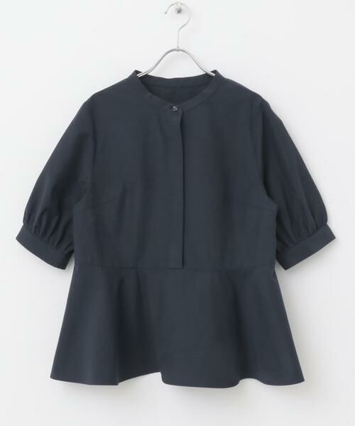 URBAN RESEARCH ROSSO / アーバンリサーチ ロッソ シャツ・ブラウス | F by ROSSO　スタンドカラーペプラムブラウス | 詳細7