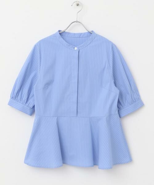 URBAN RESEARCH ROSSO / アーバンリサーチ ロッソ シャツ・ブラウス | F by ROSSO　スタンドカラーペプラムブラウス | 詳細30