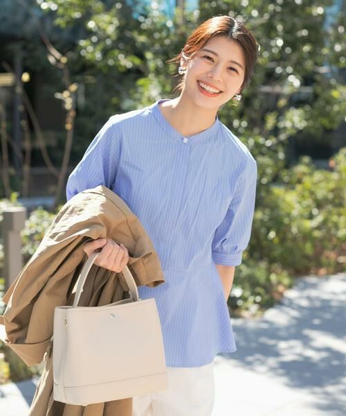 URBAN RESEARCH ROSSO / アーバンリサーチ ロッソ シャツ・ブラウス | F by ROSSO　スタンドカラーペプラムブラウス | 詳細22