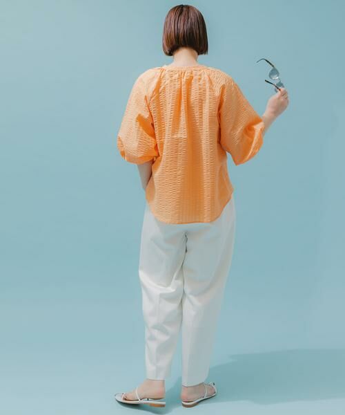 URBAN RESEARCH ROSSO / アーバンリサーチ ロッソ シャツ・ブラウス | F by ROSSO　サッカーボリュームスリーブブラウス | 詳細6