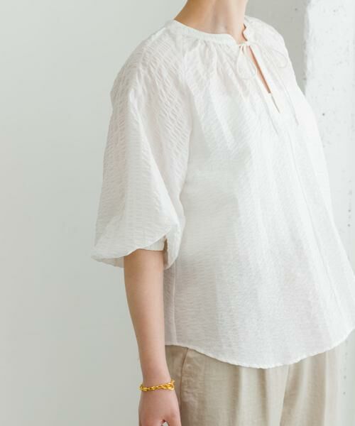 URBAN RESEARCH ROSSO / アーバンリサーチ ロッソ シャツ・ブラウス | F by ROSSO　サッカーボリュームスリーブブラウス | 詳細14