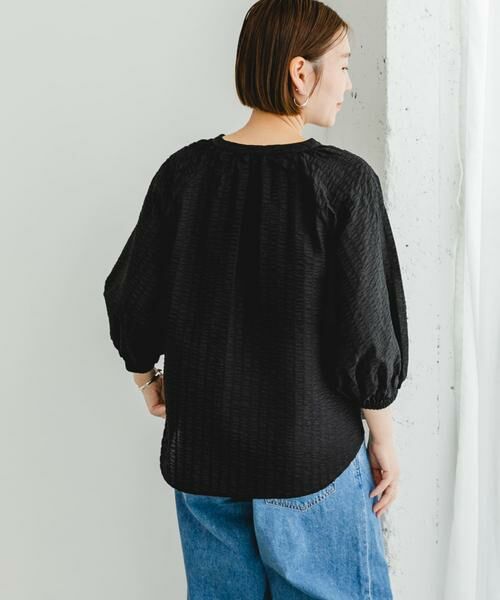 URBAN RESEARCH ROSSO / アーバンリサーチ ロッソ シャツ・ブラウス | F by ROSSO　サッカーボリュームスリーブブラウス | 詳細25