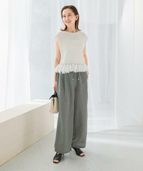 URBAN RESEARCH ROSSO / アーバンリサーチ ロッソ その他パンツ | 『UR TECH DRYLUXE』イージードロストパンツ | 詳細3