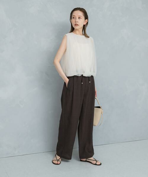 URBAN RESEARCH ROSSO / アーバンリサーチ ロッソ その他パンツ | 『UR TECH DRYLUXE』イージードロストパンツ | 詳細13