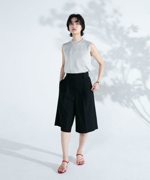 URBAN RESEARCH ROSSO / アーバンリサーチ ロッソ その他パンツ | タックハーフパンツ | 詳細4