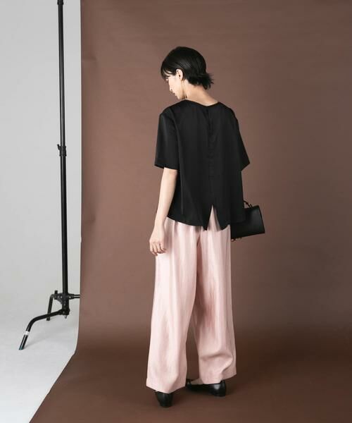 URBAN RESEARCH ROSSO / アーバンリサーチ ロッソ その他パンツ | ブライトツイルイージーパンツ | 詳細10