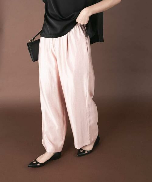 URBAN RESEARCH ROSSO / アーバンリサーチ ロッソ その他パンツ | ブライトツイルイージーパンツ | 詳細3
