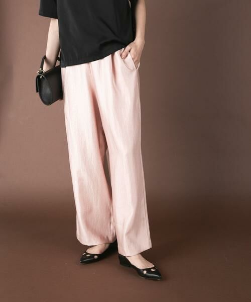 URBAN RESEARCH ROSSO / アーバンリサーチ ロッソ その他パンツ | ブライトツイルイージーパンツ | 詳細5