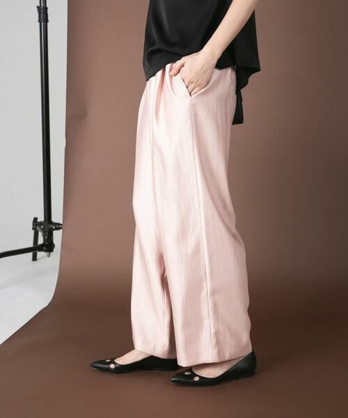 URBAN RESEARCH ROSSO / アーバンリサーチ ロッソ その他パンツ | ブライトツイルイージーパンツ | 詳細6