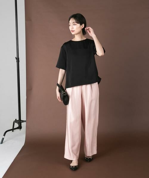 URBAN RESEARCH ROSSO / アーバンリサーチ ロッソ その他パンツ | ブライトツイルイージーパンツ | 詳細7