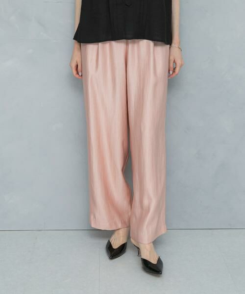 URBAN RESEARCH ROSSO/アーバンリサーチ ロッソ ブライトツイルイージーパンツ ピンク FREE