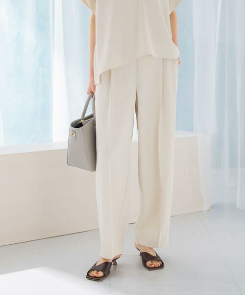 URBAN RESEARCH ROSSO / アーバンリサーチ ロッソ その他パンツ | 『WEB/一部店舗限定』『撥水』センタープレスイージーパンツ | 詳細4