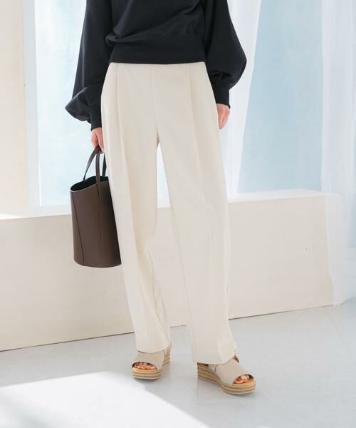 URBAN RESEARCH ROSSO / アーバンリサーチ ロッソ その他パンツ | 『WEB/一部店舗限定』『撥水』センタープレスイージーパンツ | 詳細7