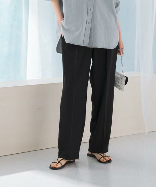 URBAN RESEARCH ROSSO / アーバンリサーチ ロッソ その他パンツ | 『WEB/一部店舗限定』『撥水』センタープレスイージーパンツ | 詳細13