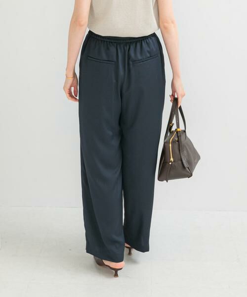 URBAN RESEARCH ROSSO / アーバンリサーチ ロッソ その他パンツ | DONEEYU サテンツイルワイドパンツ | 詳細1