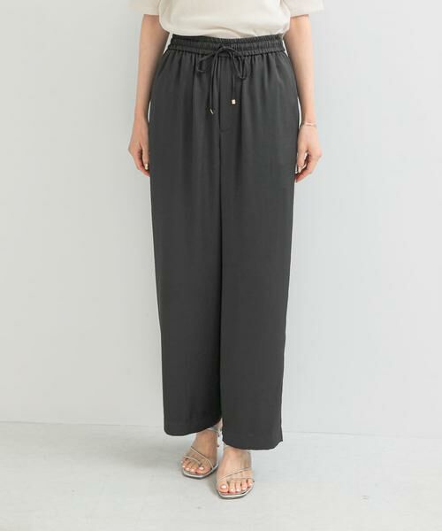 URBAN RESEARCH ROSSO / アーバンリサーチ ロッソ その他パンツ | DONEEYU サテンツイルワイドパンツ | 詳細13