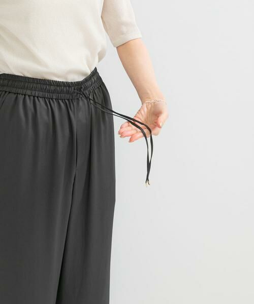 URBAN RESEARCH ROSSO / アーバンリサーチ ロッソ その他パンツ | DONEEYU サテンツイルワイドパンツ | 詳細16