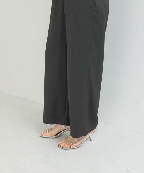 URBAN RESEARCH ROSSO / アーバンリサーチ ロッソ その他パンツ | DONEEYU サテンツイルワイドパンツ | 詳細17