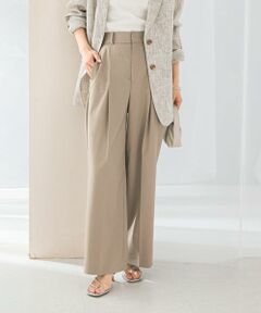 URBAN RESEARCH ROSSO / アーバンリサーチ ロッソ その他パンツ | 防シワハイウエストワイドスラックス