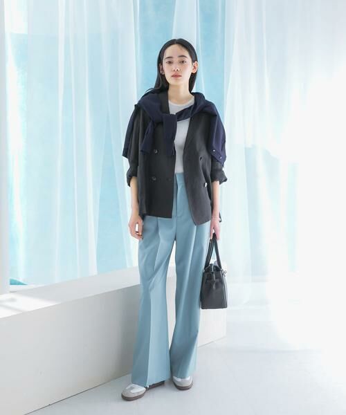 URBAN RESEARCH ROSSO / アーバンリサーチ ロッソ その他パンツ | 防シワハイウエストワイドスラックス | 詳細19