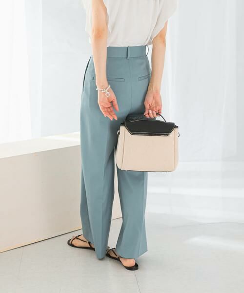 URBAN RESEARCH ROSSO / アーバンリサーチ ロッソ その他パンツ | 防シワハイウエストワイドスラックス | 詳細21