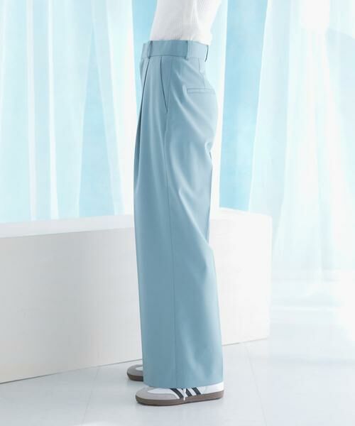 URBAN RESEARCH ROSSO / アーバンリサーチ ロッソ その他パンツ | 防シワハイウエストワイドスラックス | 詳細10