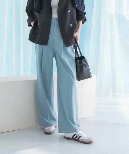 URBAN RESEARCH ROSSO / アーバンリサーチ ロッソ その他パンツ | 防シワハイウエストワイドスラックス | 詳細17