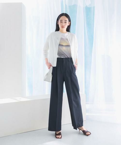 URBAN RESEARCH ROSSO / アーバンリサーチ ロッソ その他パンツ | 防シワハイウエストワイドスラックス | 詳細27