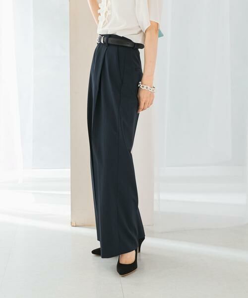 URBAN RESEARCH ROSSO / アーバンリサーチ ロッソ その他パンツ | 防シワハイウエストワイドスラックス | 詳細29