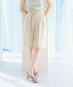 URBAN RESEARCH ROSSO / アーバンリサーチ ロッソ ショート・ハーフ・半端丈パンツ | リネンライクハーフパンツ