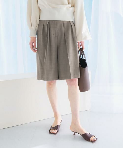 URBAN RESEARCH ROSSO / アーバンリサーチ ロッソ ショート・ハーフ・半端丈パンツ | リネンライクハーフパンツ | 詳細3