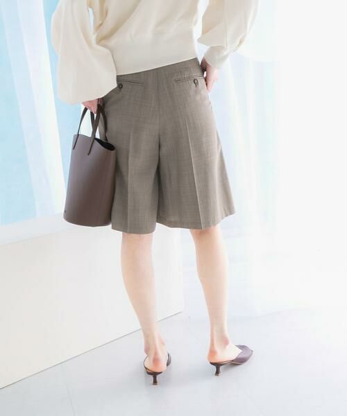 URBAN RESEARCH ROSSO / アーバンリサーチ ロッソ ショート・ハーフ・半端丈パンツ | リネンライクハーフパンツ | 詳細4