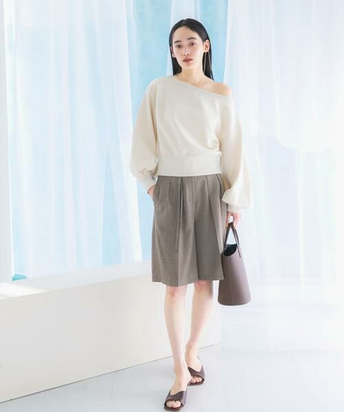 URBAN RESEARCH ROSSO / アーバンリサーチ ロッソ ショート・ハーフ・半端丈パンツ | リネンライクハーフパンツ | 詳細5