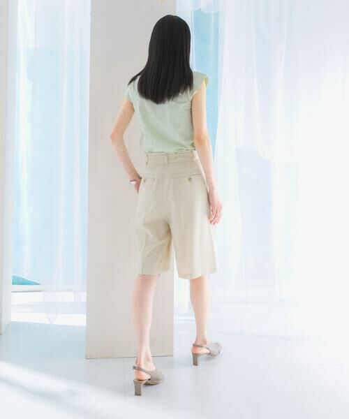 URBAN RESEARCH ROSSO / アーバンリサーチ ロッソ ショート・ハーフ・半端丈パンツ | リネンライクハーフパンツ | 詳細18