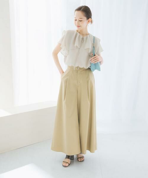 URBAN RESEARCH ROSSO / アーバンリサーチ ロッソ その他パンツ | コットンワイドパンツ | 詳細17