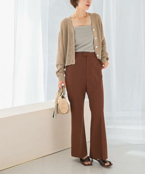 URBAN RESEARCH ROSSO / アーバンリサーチ ロッソ その他パンツ | イージーケアセミフレアパンツ | 詳細3