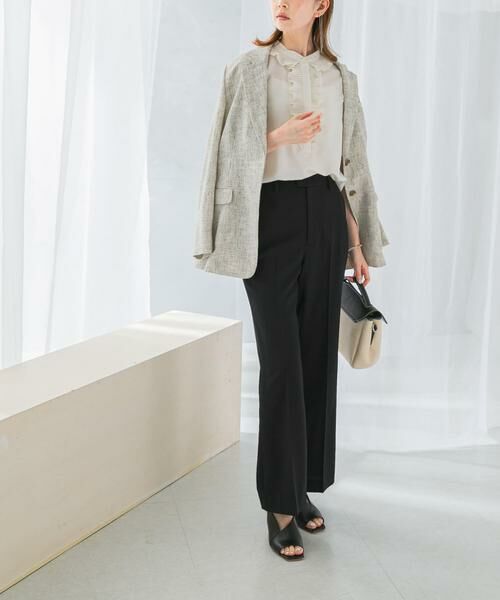 URBAN RESEARCH ROSSO / アーバンリサーチ ロッソ その他パンツ | イージーケアセミフレアパンツ | 詳細8