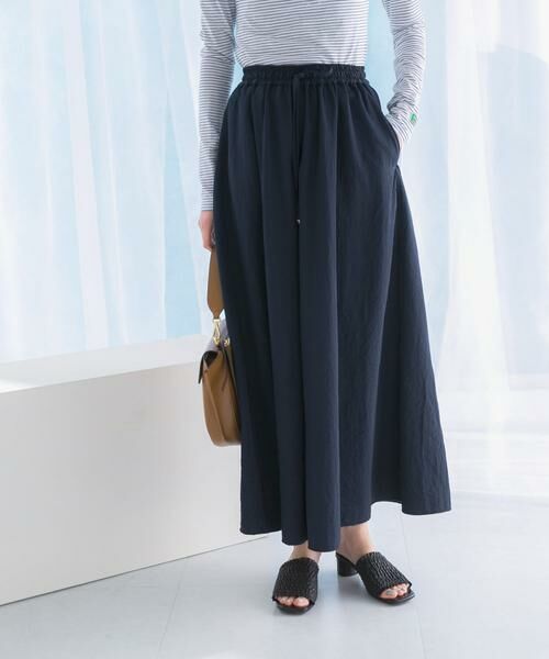 URBAN RESEARCH ROSSO / アーバンリサーチ ロッソ その他パンツ | 撥水ギャザーワイドパンツ | 詳細1