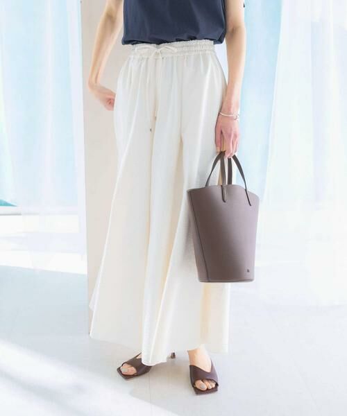 URBAN RESEARCH ROSSO / アーバンリサーチ ロッソ その他パンツ | 撥水ギャザーワイドパンツ | 詳細20