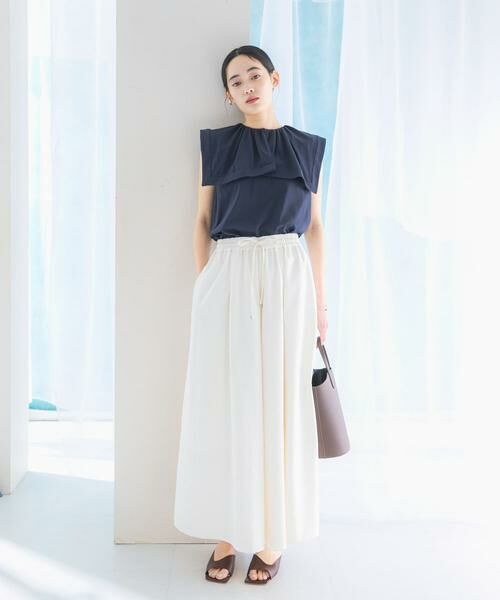 URBAN RESEARCH ROSSO / アーバンリサーチ ロッソ その他パンツ | 撥水ギャザーワイドパンツ | 詳細23