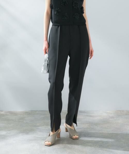 URBAN RESEARCH ROSSO / アーバンリサーチ ロッソ その他パンツ | スリットデザインテーパードパンツ | 詳細1