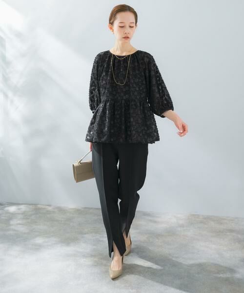 URBAN RESEARCH ROSSO / アーバンリサーチ ロッソ その他パンツ | スリットデザインテーパードパンツ | 詳細3