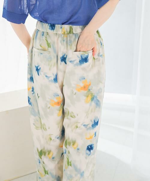 URBAN RESEARCH ROSSO / アーバンリサーチ ロッソ その他パンツ | フラワープリントイージーパンツ | 詳細10