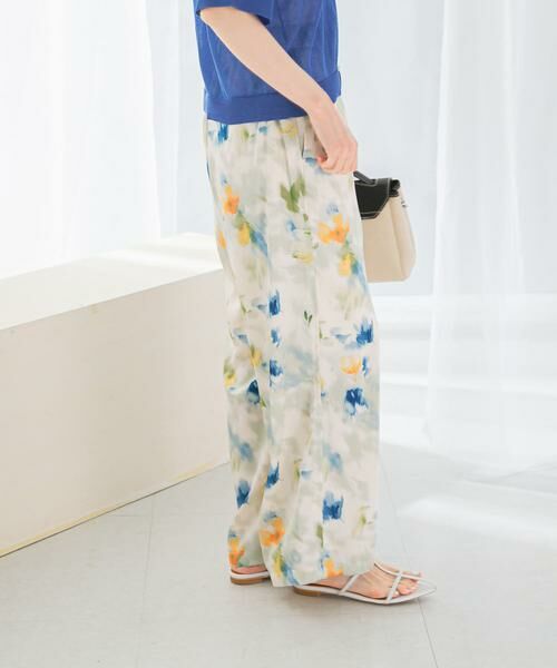 URBAN RESEARCH ROSSO / アーバンリサーチ ロッソ その他パンツ | フラワープリントイージーパンツ | 詳細3