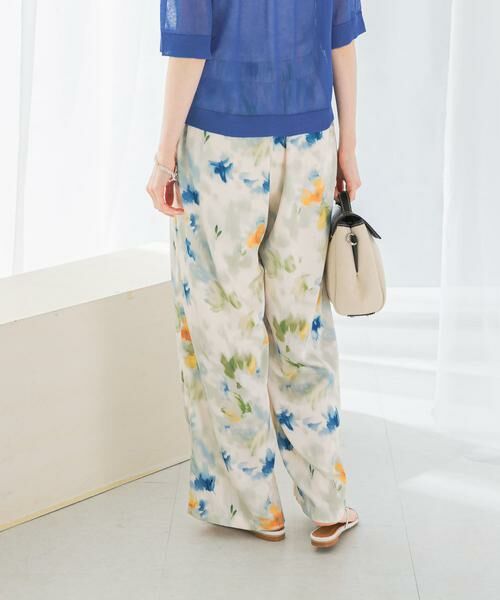 URBAN RESEARCH ROSSO / アーバンリサーチ ロッソ その他パンツ | フラワープリントイージーパンツ | 詳細4