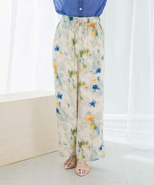 URBAN RESEARCH ROSSO / アーバンリサーチ ロッソ その他パンツ | フラワープリントイージーパンツ | 詳細6